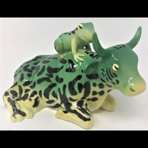 Cowparade Mother Frog Figurine